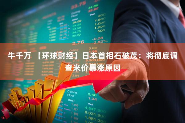 牛千万 【环球财经】日本首相石破茂：将彻底调查米价暴涨原因