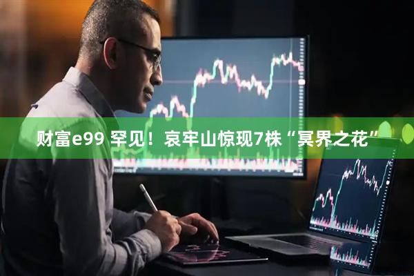 财富e99 罕见！哀牢山惊现7株“冥界之花”